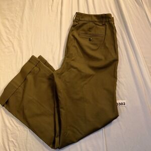 Lauren Ralph Lauren Premium Women's Flat Front Cuffed Wide Leg Dress Pants Sz 12